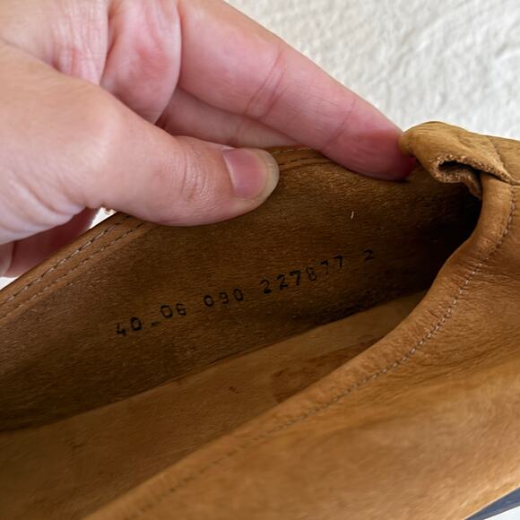 Arche Ballerina Leather Laius Flats Sz 40 / 9 - Picture 6 of 8